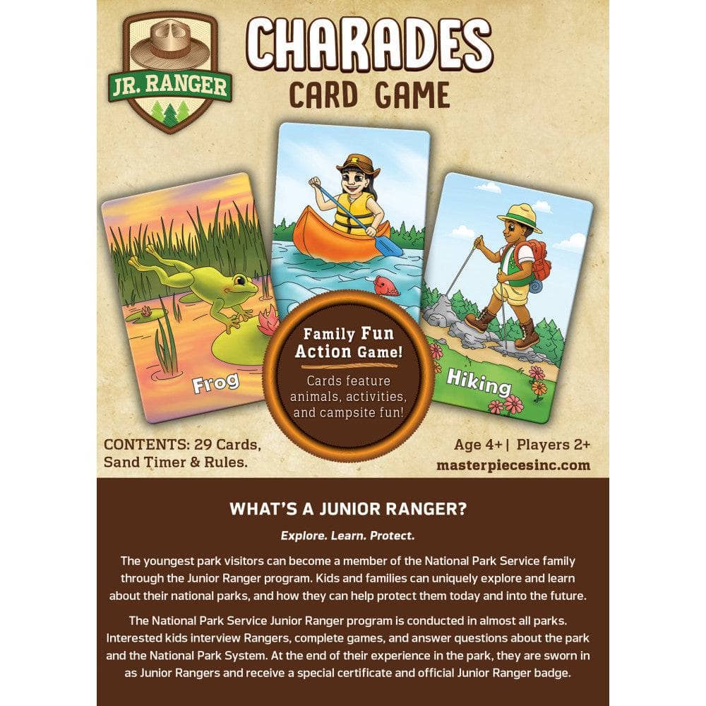 Jr. Ranger Charades Card Game (ONLINE ORDER ONLY)
