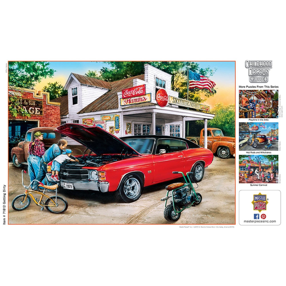 Childhood Dreams - Getting Dirty 1000 Piece Jigsaw Puzzle (ONLINE ORDER ONLY)