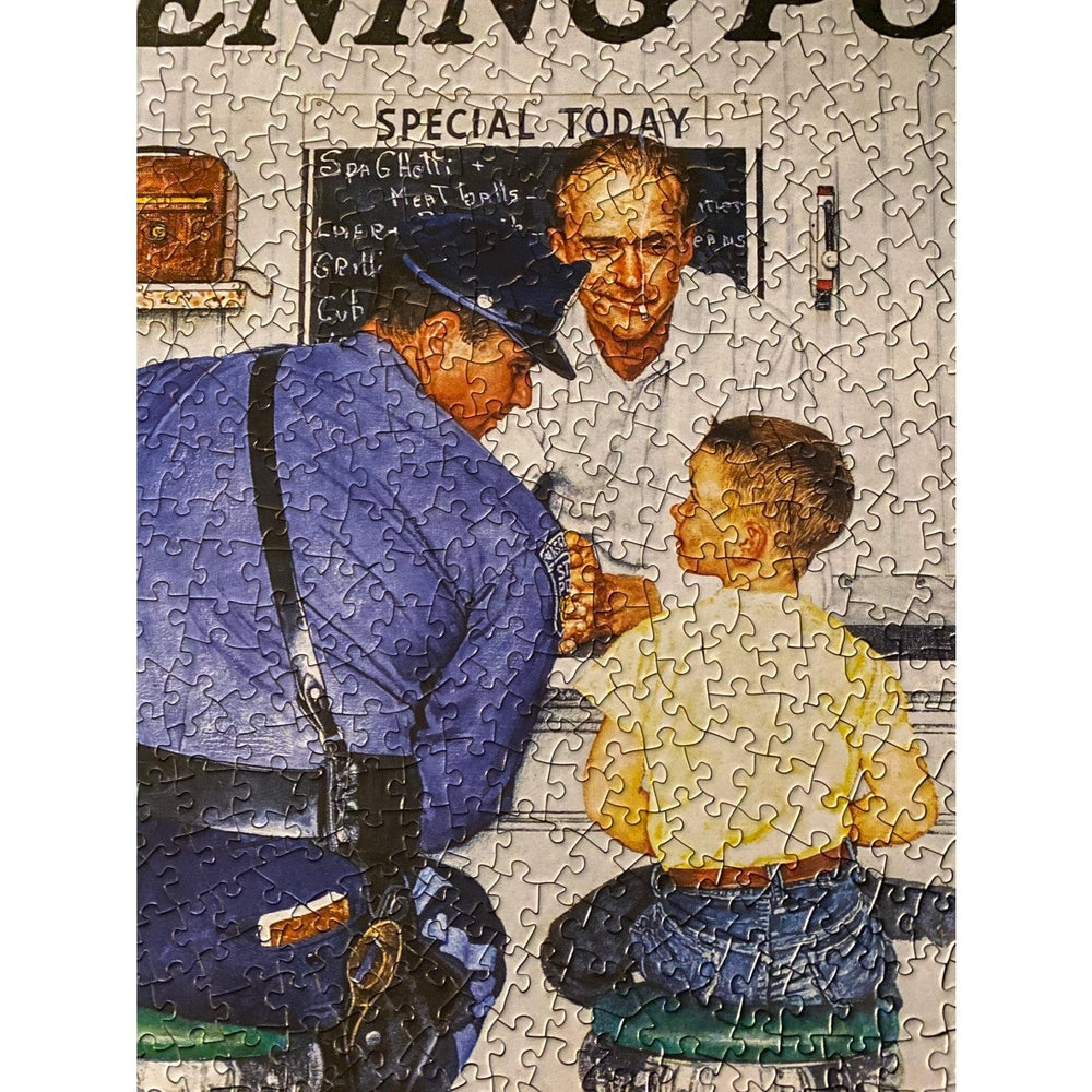 Saturday Evening Post - The Runaway 1000 Piece Jigsaw Puzzle (ONLINE ORDER ONLY)