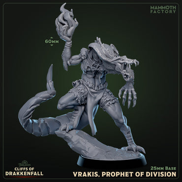 Vrakis, Prophet of Division (Male Dragonborn Mage) (ONLINE ORDER ONLY)