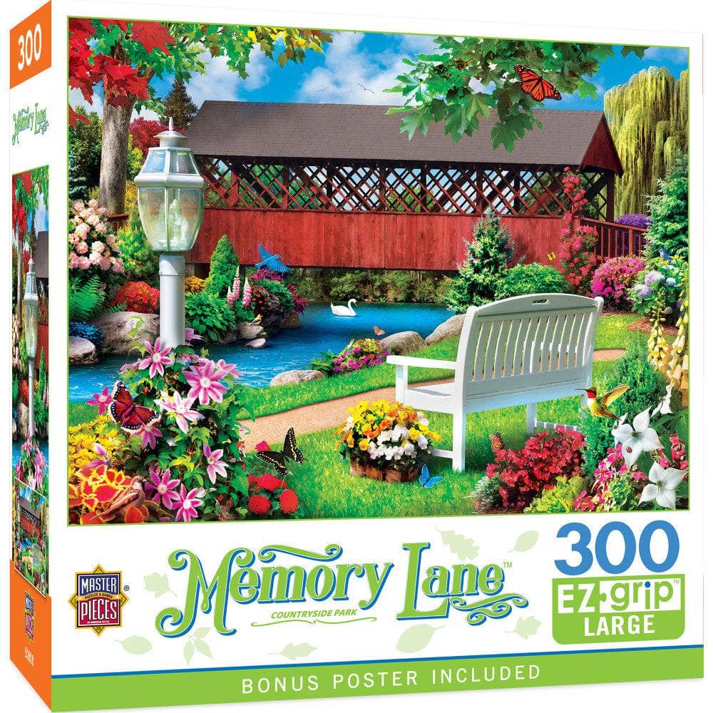 Memory Lane - Countryside Park 300 Piece EZ Grip Jigsaw Puzzle (ONLINE ORDER ONLY)