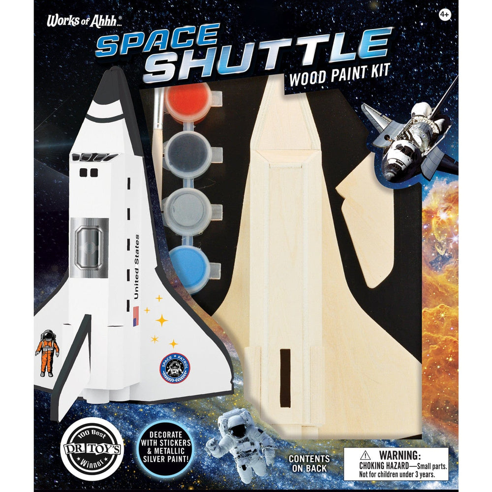 Space Shuttle Wood Craft & Paint Kit (ONLINE ORDER ONLY)