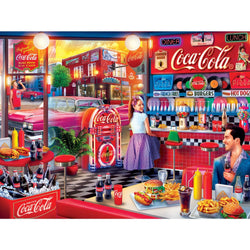 Coca-Cola - Soda Fountain 300 Piece EZ Grip Jigsaw Puzzle (ONLINE ORDER ONLY)