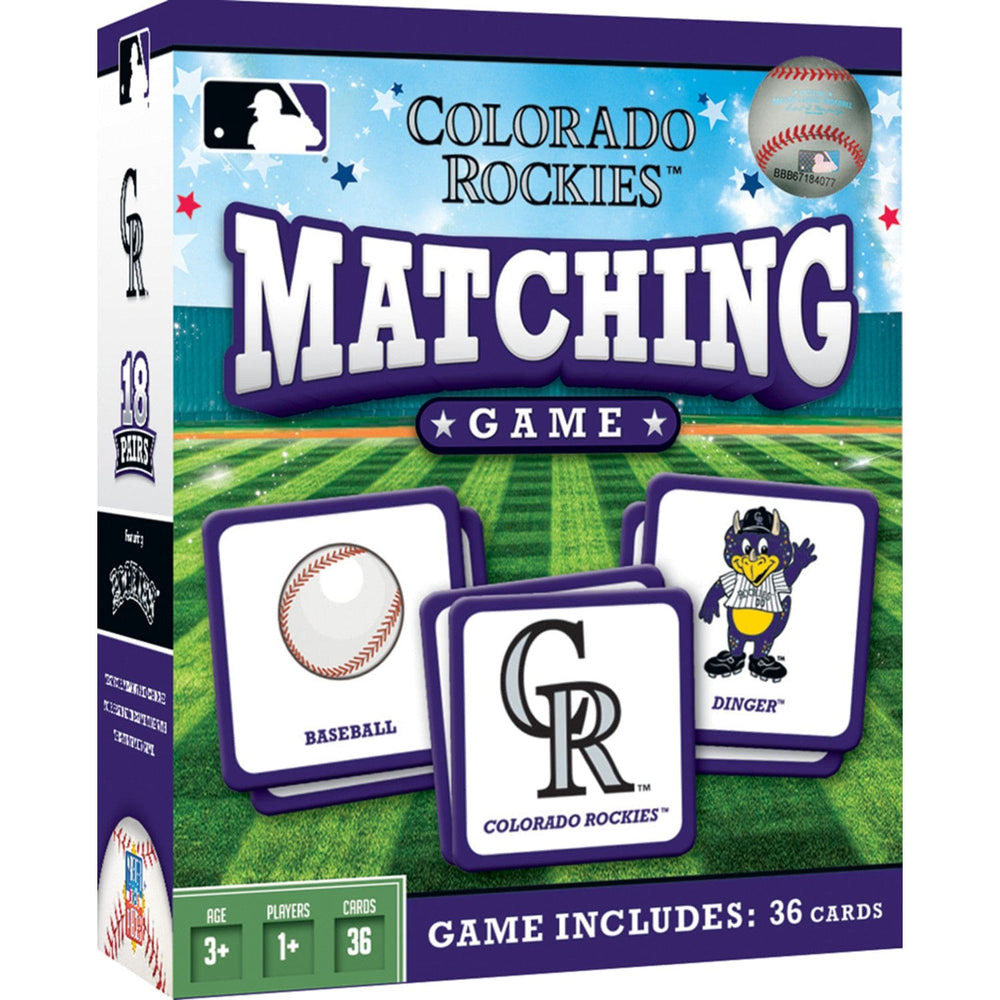 Colorado Rockies Matching Game (ONLINE ORDER ONLY)