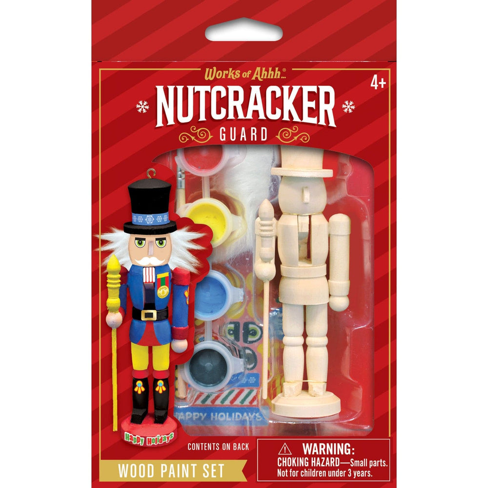 Nutcracker Guard Ornament Wood Paint Kit (ONLINE ORDER ONLY)
