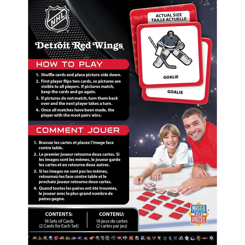 Detroit Red Wings Matching Game (ONLINE ORDER ONLY)