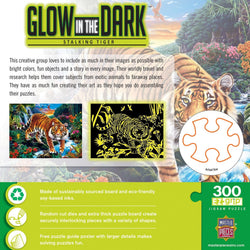 Glow in the Dark - Stalking Tiger 300 Piece EZ Grip Jigsaw Puzzle (ONLINE ORDER ONLY)