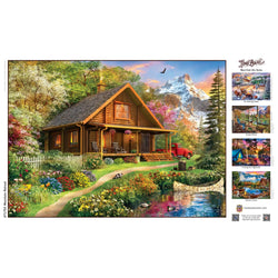 Time Away - Mountain Retreat 1000 Piece Jigsaw Puzzle (ONLINE ORDER ONLY)