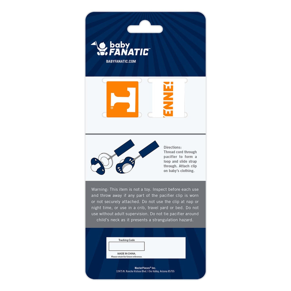 Tennessee Volunteers - Pacifier Clip 2-Pack (ONLINE ORDER ONLY)