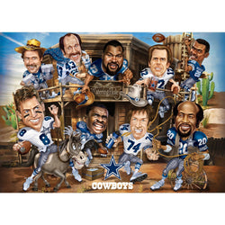 Dallas Cowboys - All-Time Greats 500 Piece Jigsaw Puzzle