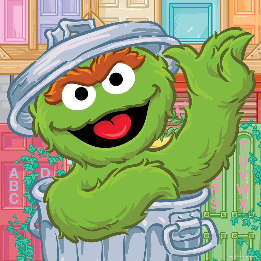 Sesame Street - Oscar the Grouch 25 Piece Jigsaw Puzzle (ONLINE ORDER ONLY)