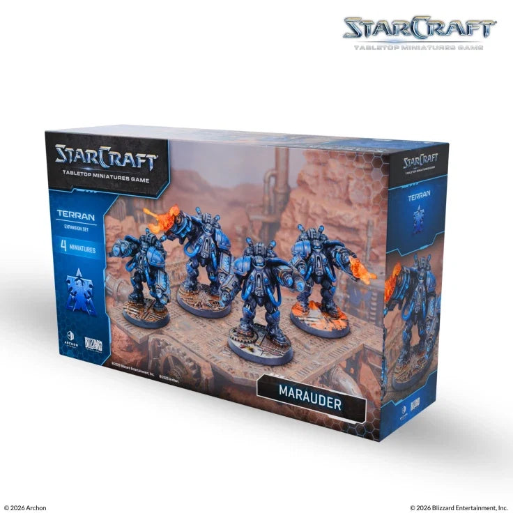 StarCraft The Miniatures Game: Terran: Marauder Expansion Set (ONLINE ORDER ONLY)