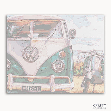 VW Van With Scooter (ONLINE ORDER ONLY)