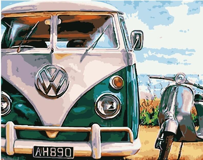 VW Van With Scooter (ONLINE ORDER ONLY)