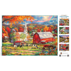 Art Gallery - Country Blessings 1000 Piece Jigsaw Puzzle
