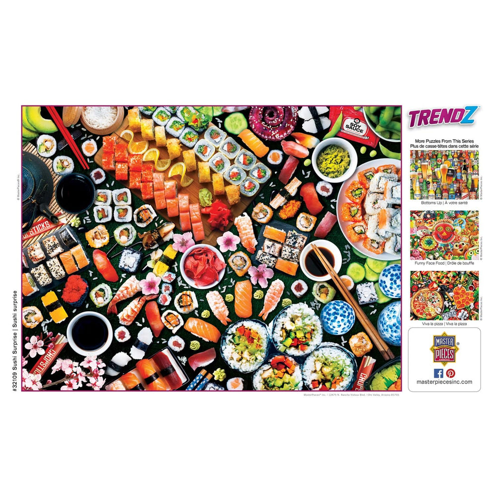 Trendz - Sushi Surprise 300 Piece EZ Grip Jigsaw Puzzle (ONLINE ORDER ONLY)