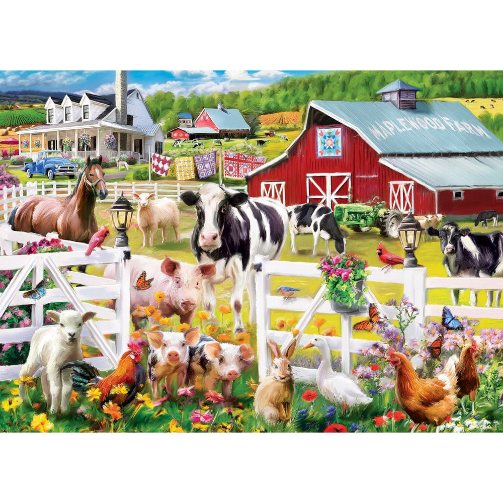 Farm & Country - Weekends On the Farm 1000 Piece Jigsaw Puzzle (ONLINE ORDER ONLY)