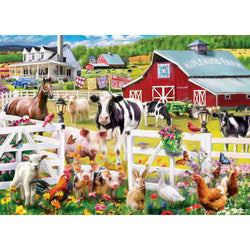 Farm & Country - Weekends On the Farm 1000 Piece Jigsaw Puzzle (ONLINE ORDER ONLY)