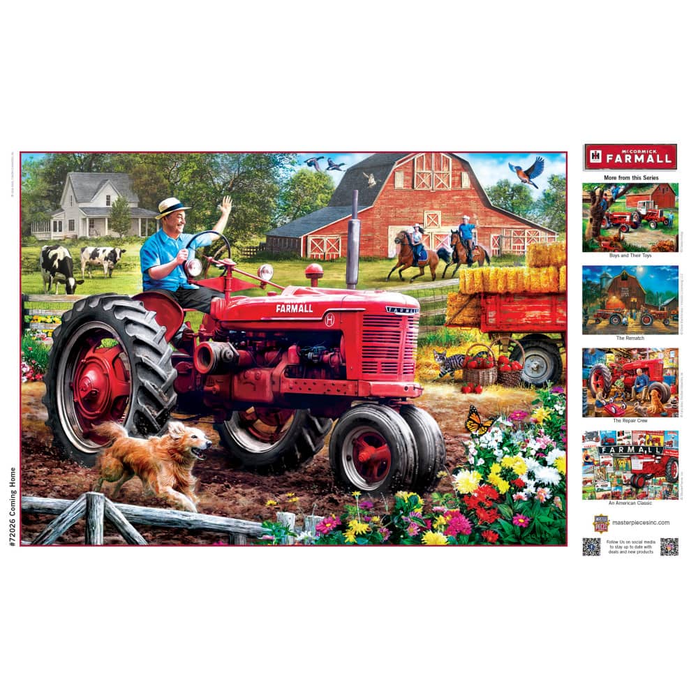 Farmall - Coming Home 1000 Piece Jigsaw Puzzle