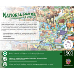 Signature - USA National Parks 1500 Piece Jigsaw Puzzle (ONLINE ORDER ONLY)