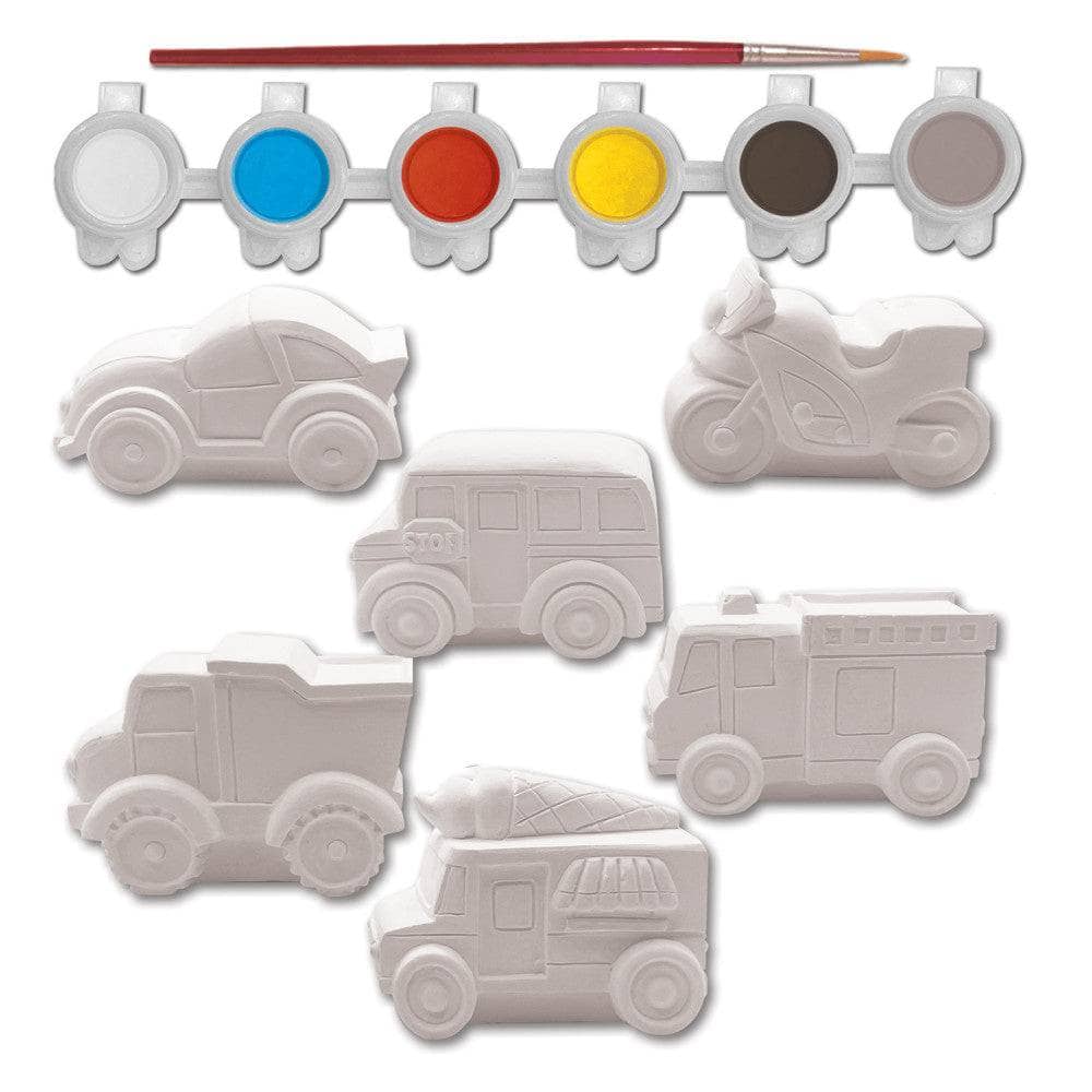Motor Mania - Plaster Figurine Paint Set