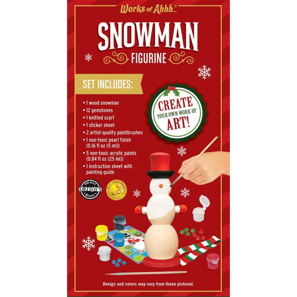 Snowman Wood Paint Set (ONLINE ORDER ONLY)