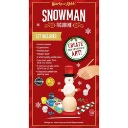 Snowman Wood Paint Set (ONLINE ORDER ONLY)