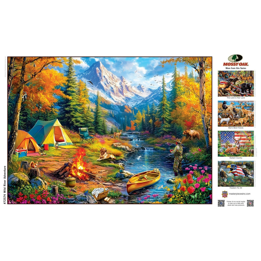 Mossy Oak - Wild River Adventure 1000 Piece Jigsaw Puzzle (ONLINE ORDER ONLY)