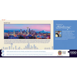 Seattle, Washington 1000 Piece Panoramic Jigsaw Puzzle (ONLINE ORDER ONLY)