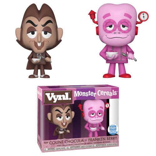 Funko Vynl. Count Chocula & Franken Berry - Funko Shop Exclusive (Online Order Only)