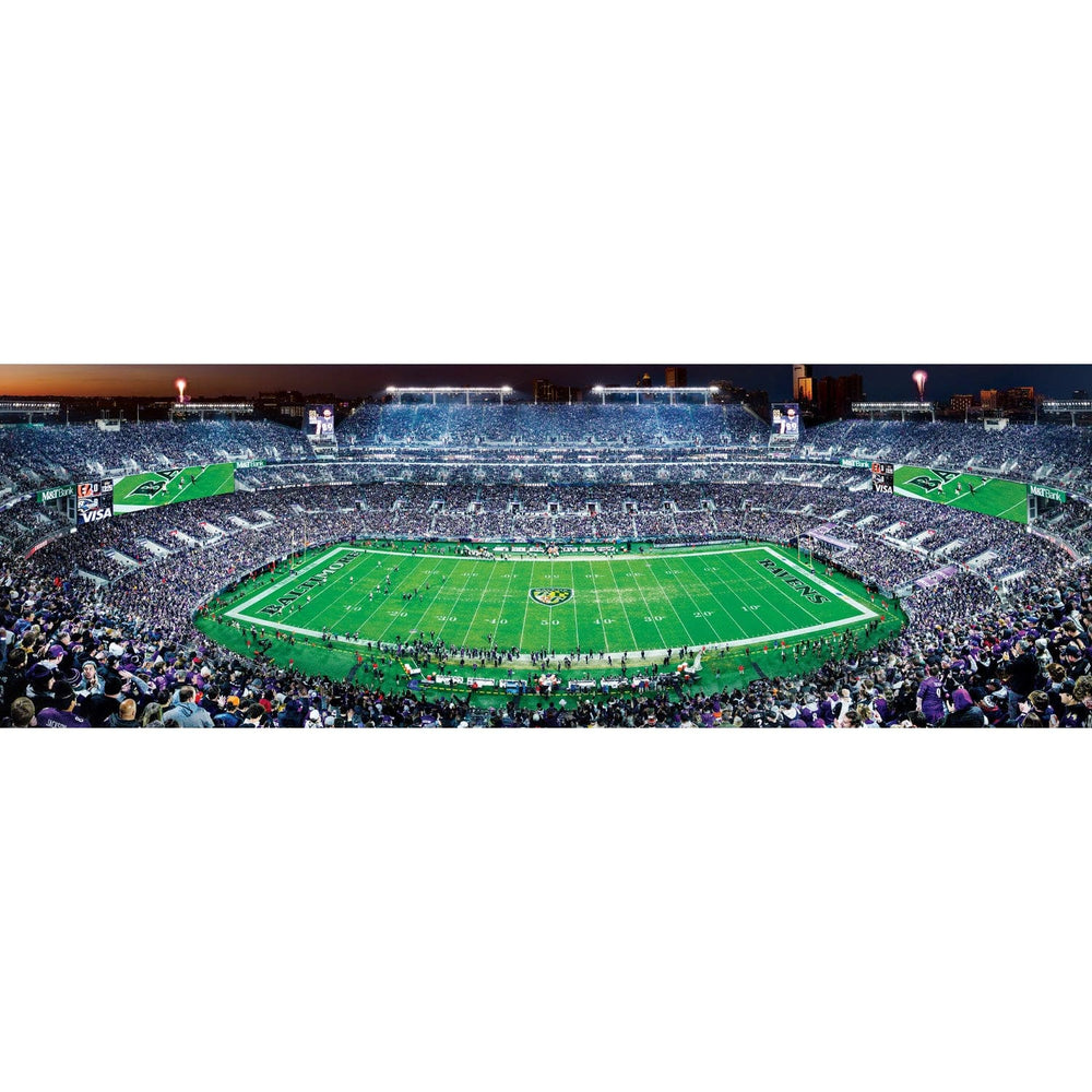 Baltimore Ravens - 1000 Piece Panoramic Jigsaw Puzzle (ONLINE ORDER ONLY)