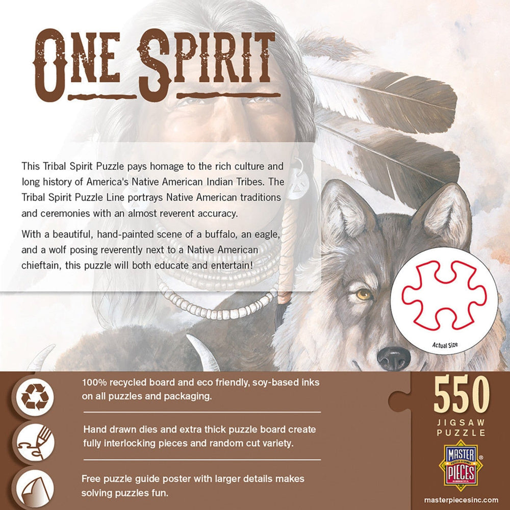 One Spirit 550 Piece Jigsaw Puzzle (ONLINE ORDER ONLY)