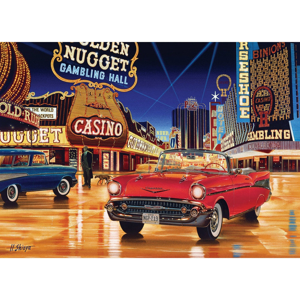 Cruisin' Route 66 - Gamblin' Man 1000 Piece Jigsaw Puzzle (ONLINE ORDER ONLY)