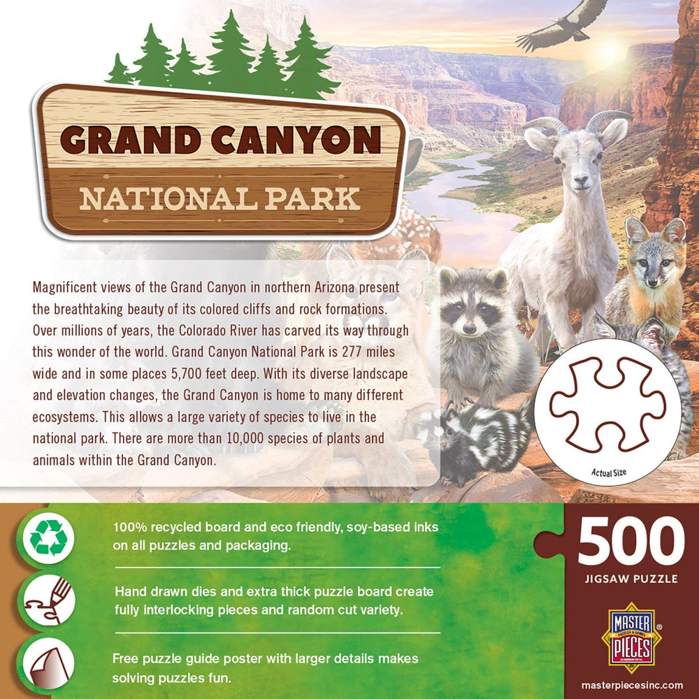 Grand Canyon National Park 500 Piece Jigsaw Puzzle (ONLINE ORDER ONLY)
