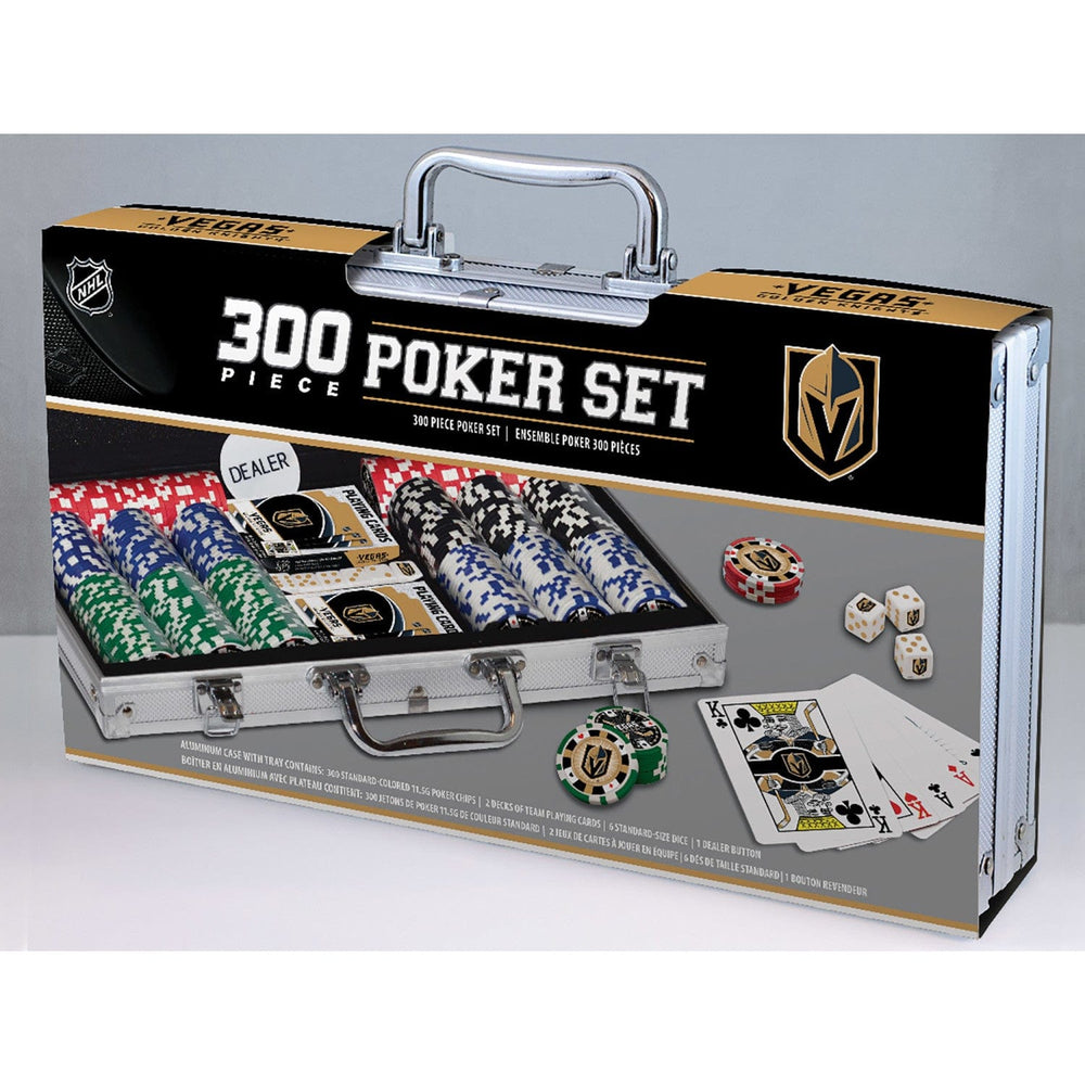 Las Vegas Golden Knights 300 Piece Poker Set (ONLINE ORDER ONLY)