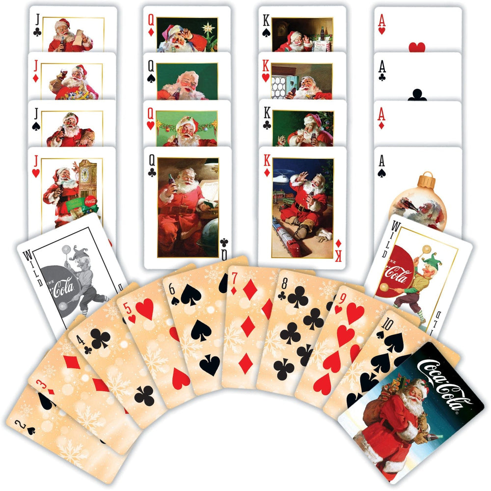 Coca-Cola Vintage Santa Playing Cards - 54 Card Deck (ONLINE ORDER ONLY)