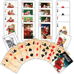 Coca-Cola Vintage Santa Playing Cards - 54 Card Deck (ONLINE ORDER ONLY)