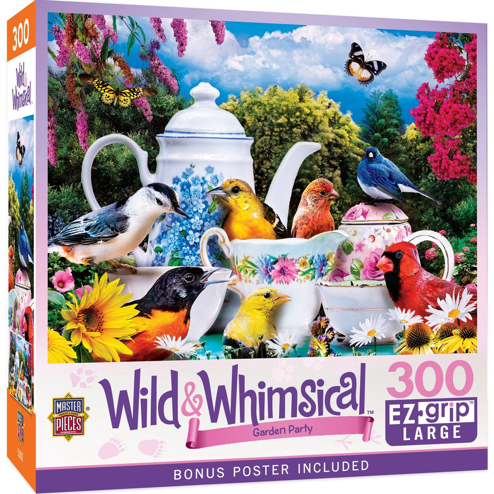 Wild & Whimsical - Garden Party 300 Piece EZ Grip Jigsaw Puzzle (ONLINE ORDER ONLY)