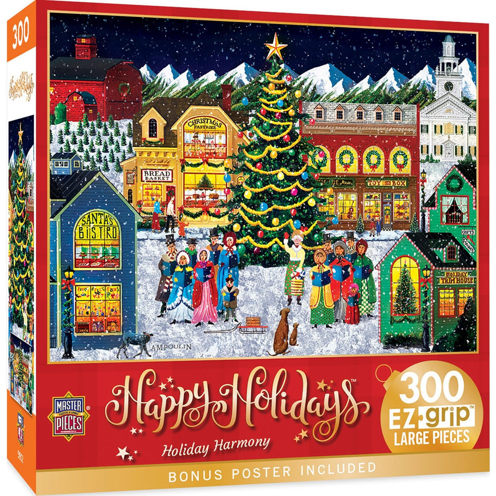 Happy Holidays - Holiday Harmony 300 Piece EZ Grip Jigsaw Puzzle (ONLINE ORDER ONLY)