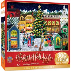 Happy Holidays - Holiday Harmony 300 Piece EZ Grip Jigsaw Puzzle (ONLINE ORDER ONLY)
