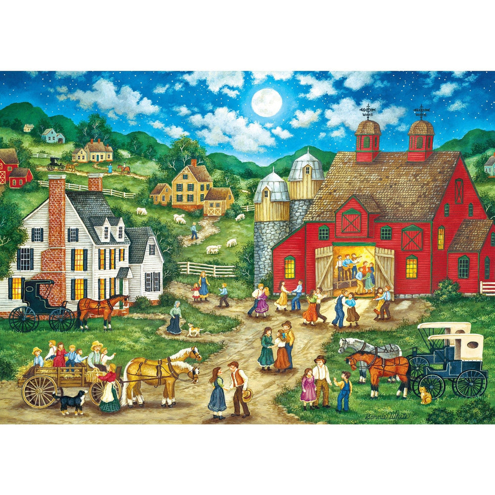 Heartland - Friday Night Hoe Down 500 Piece Jigsaw Puzzle (ONLINE ORDER ONLY)