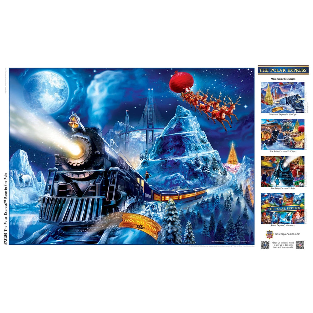 The Polar Express - Race to the Pole 1000 Piece Jigsaw Puzzle (ONLINE ORDER ONLY)