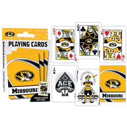 Missouri Tigers Playing Cards - 54 Card Deck (ONLINE ORDER ONLY)
