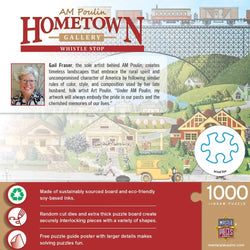 Hometown Gallery - Whistle Stop 1000 Piece Jigsaw Puzzle (ONLINE ORDER ONLY)