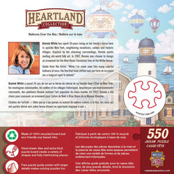 Heartland - Balloons Over the Bay 550 Piece Jigsaw Puzzle (ONLINE ORDER ONLY)