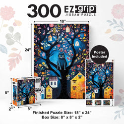 Black Cats - Le Petit Chaton 300 Piece EZ Grip Jigsaw Puzzle