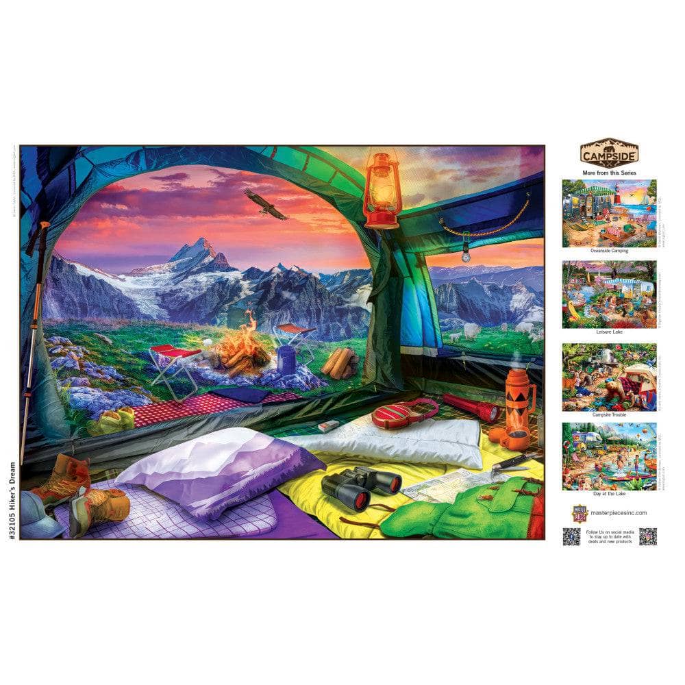 Campside - Hiker's Dream 300 Piece EZ Grip Jigsaw Puzzle (ONLINE ORDER ONLY)