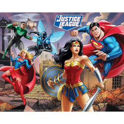 Justice League 100 Piece Jigsaw Puzzles 4-Pack