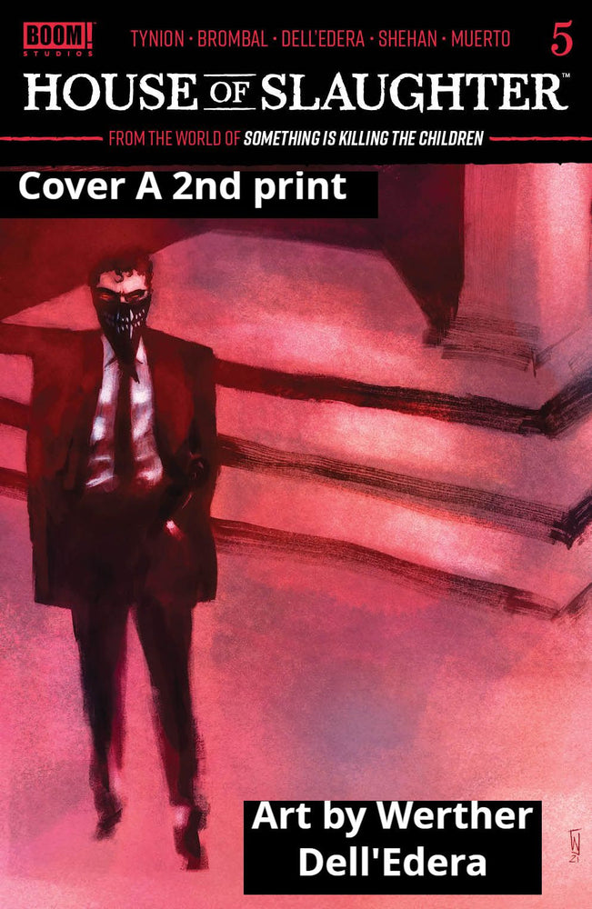 House Of Slaughter #5 2nd Print Werther Dell'Edera Variant (04/20/2022) Boom (ONLINE ORDER ONLY)
