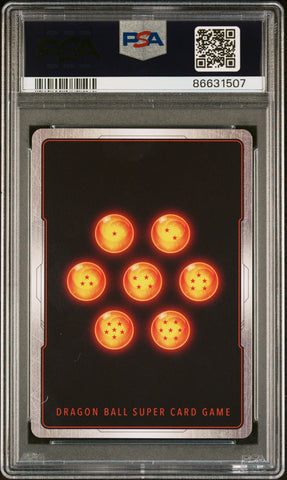 2022 DRAGON BALL SUPER MYTHIC BOOSTER SS3 GOGETA, THWRT/EMP #P-308 - PSA 10 (Online Order Only)
